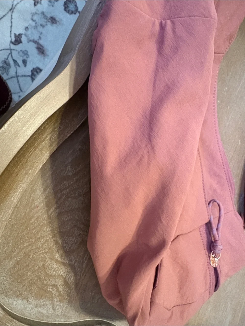 lululemon athletica Mauve-Pink Crescent Shoulder Bag